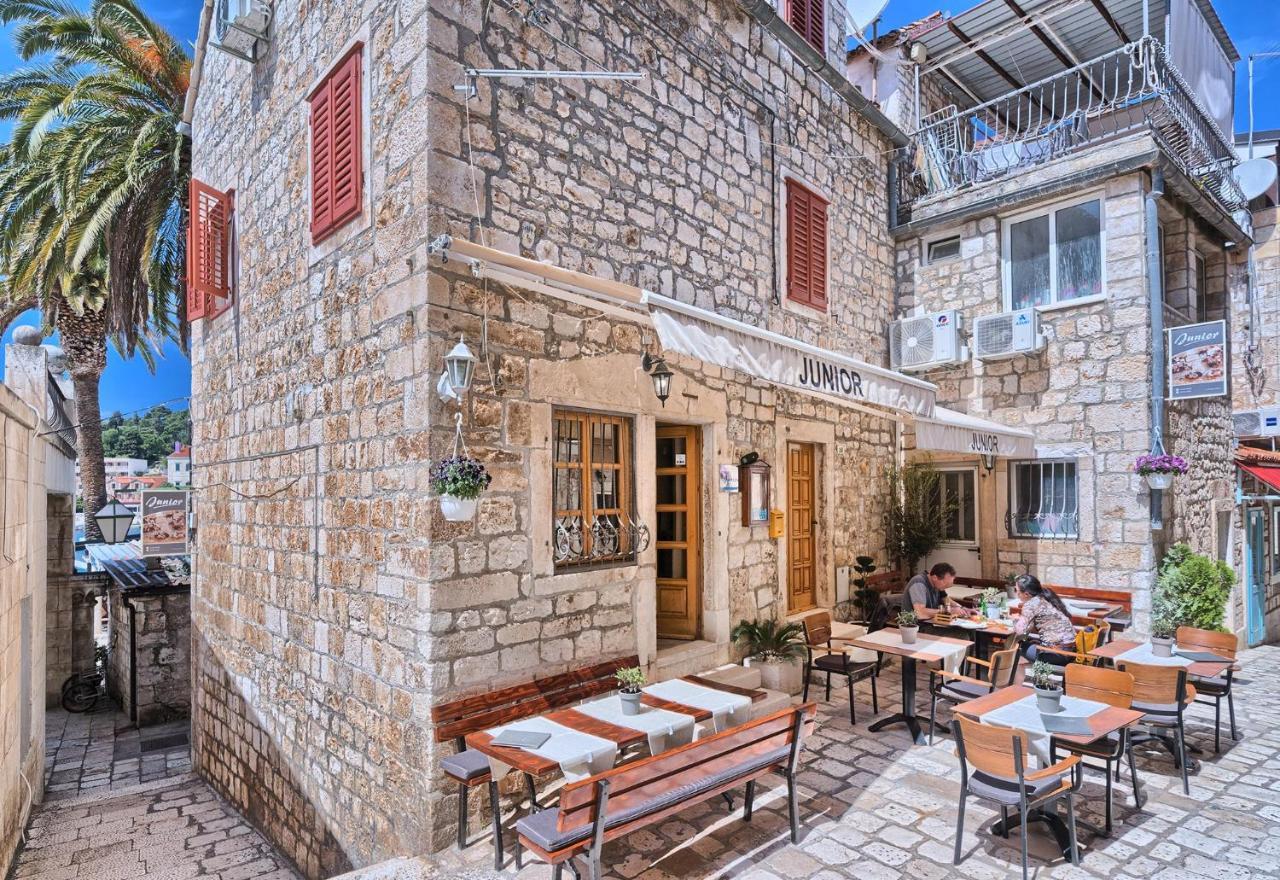 Deluxe Dreamy Room In The Center Of Hvar With Sea View Хвар Екстер'єр фото